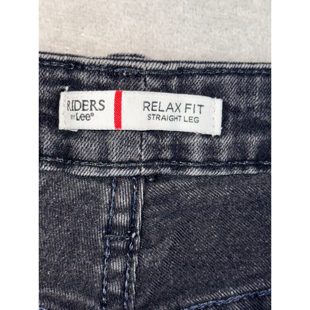 RIDER Jeans 30X29 By LEE Women's 10 Petite (Black) Relax For Straight Leg 10P - Picture 6 of 6